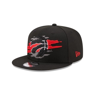 Toronto Raptors Gorra | New Era NBA Logo Tear 9fifty Snapback Cap Mexico - Negros